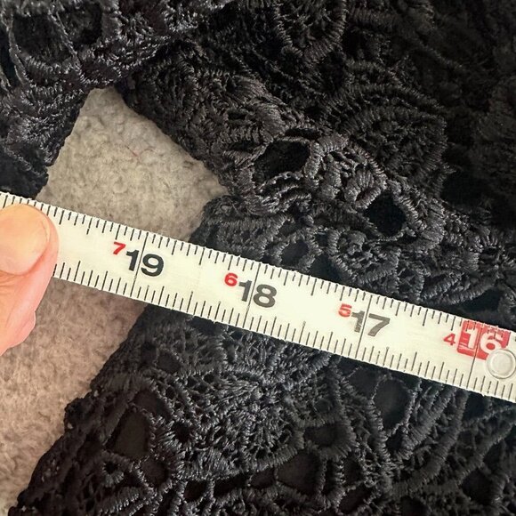 Maeve Off Shoulder Top Cutwork Eyelet Lace Whimsygoth Fairy - Picture 5 of 16